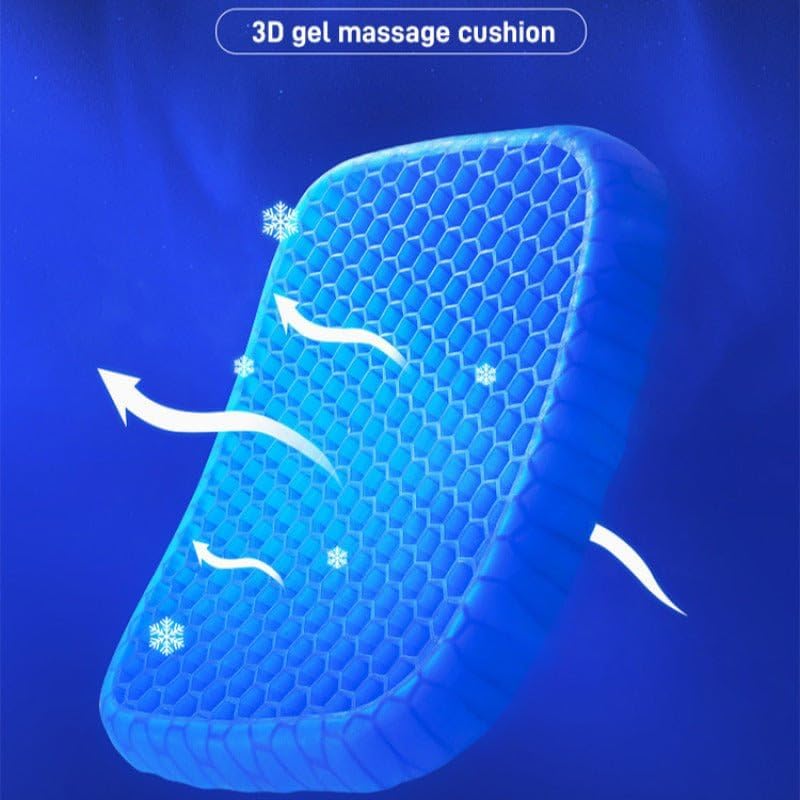 Ice Cool Silicone Car Seat Cushion