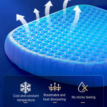 Ice Cool Silicone Car Seat Cushion